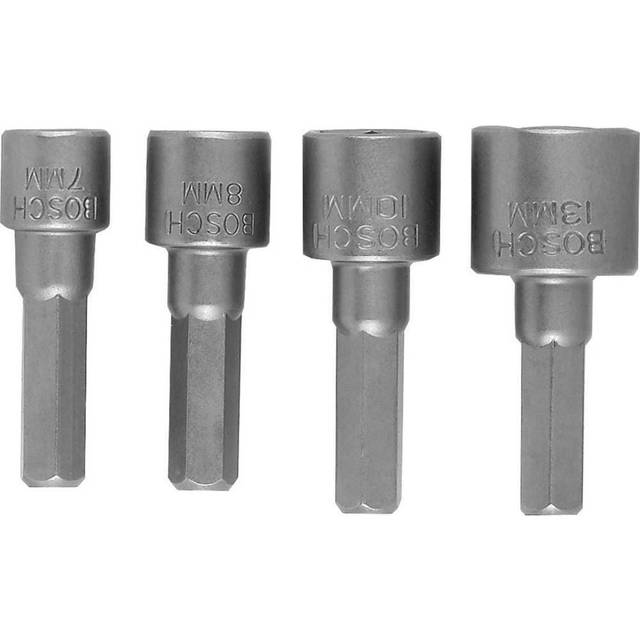 Billede af Bosch Topnøglesæt Kw7/8/10/13 1/4 4stk 2609255904 Topnøgle